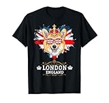 Design londonien fantaisie pour les enfants et les adultes qui ont été en vacances à Londres en Angleterre. Cette idée souvenir de Londres avec le drapeau Union Jack et un Corgi est idéale pour montrer à tout le monde que vous avez été au centre de Londres.
