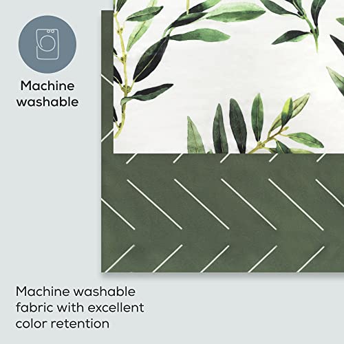 Image of First Landings Newborn Swaddle Set - Baby Swaddles and Matching Headbands for Boys and Girls - Baby Blanket for Newborn Photography, Nursing Covers, Burp Cloths - Olive, 36 inch x 36 inch (Set of 2 Each)