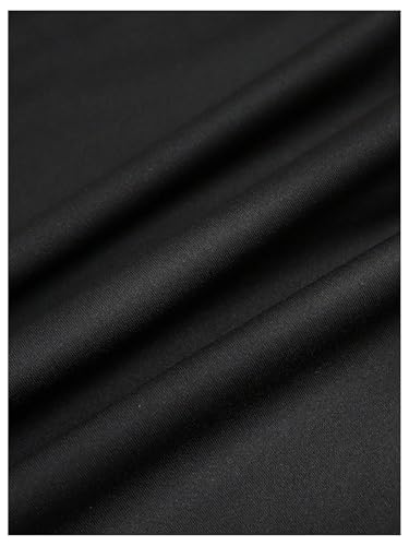 Milumia Men Colorblock Wide Leg Pants Drawstring Elastic Waist Casual Trousers with Pockets3