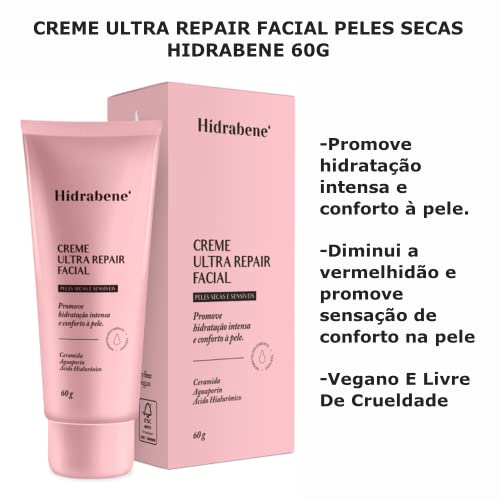 Creme Hidratante Facial Acido Hialuronico - 60g | Hidrabene - Imagem 3