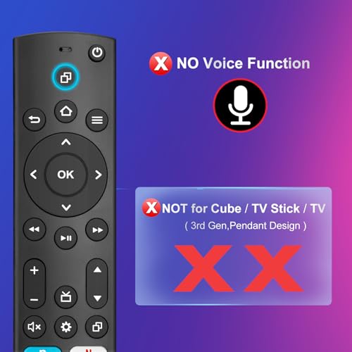 Image of (Pack of 2) Universal Remote Control for Samsung /Insignia /Toshiba /TCL /Vizio /Pioneer /Roku Smart TVs Remote Replacement, Compatible with Voice Smart TV