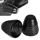 Rdxcv 2 PCS Car Headlight Dust Covers, 100mm 4