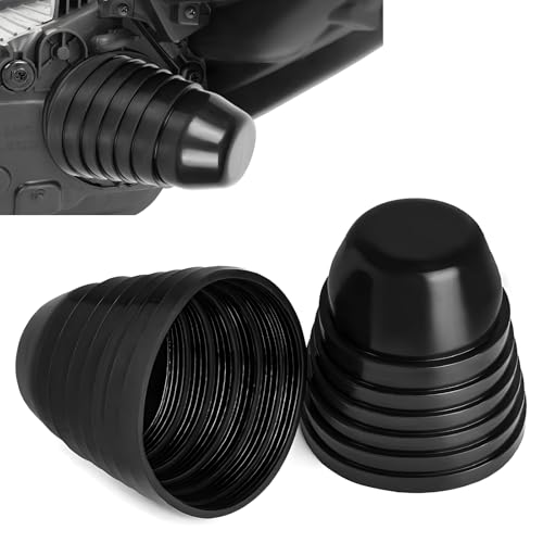 Rdxcv 2 PCS Car Headlight Dust Covers, 100mm 4