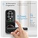 Lockly Secure Plus Bluetooth Smart Door Lock, Keyless Entry with PIN Genie® Digital Keypad, 3D Biometric Fingerprint Sensor Front Door Lock with Handle, Voice Control & Auto Lock - Latch Edition