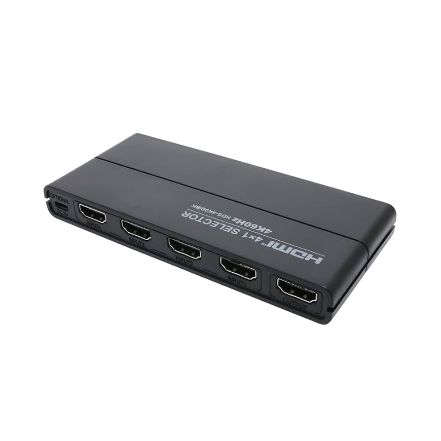 【美品】HDMI 1.4 4×2ポート切替器 elecom_4549550337441