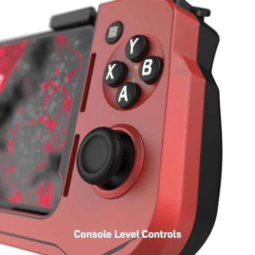 Image of Turtle Beach Atom Mobile Game Controller with Bluetooth for Cloud Gaming on Android Mobile Devices with Compact Shape, Console Style Controls & Low Latency Bluetooth - Red