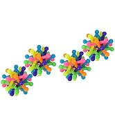 iplusmile 4 pcs Chewing Making Squeaker Rubber Toys Gum Promotes Ball Educational and Toy Home Sm...