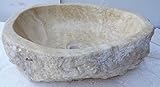 lavabo ónix baño Marblechic - Lavabo de ónice beige transparente dpm081 cm 50x41x15 lavabo Sink Piedra Sasso