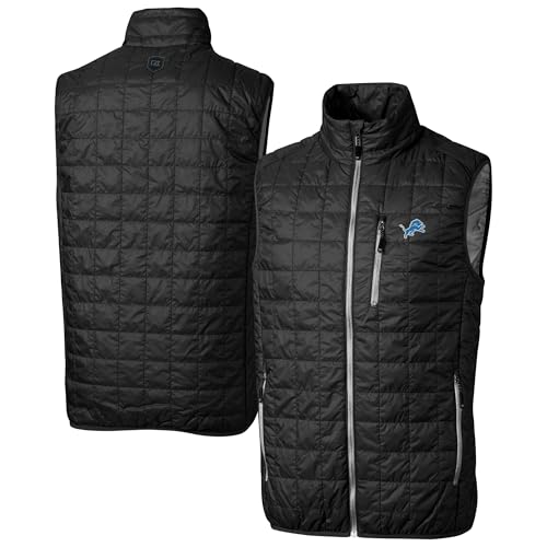 Cutter & Buck Men's NFL Big & Tall Rainier Primaloft- Eco Insulated Full-Zip Puffer Vest