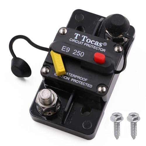 100A Amp Circuit Breaker Switch Button w/LED Indication