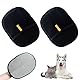 WUSJCOF 2 Stück Fell Magnet Handschuh, Pet Fellpflegehandschuh Katze, Fellmagnet Fellwunderbürste, Wiederverwendbare Katzenhandschuh, für Reinigung Pflegen Kleidung Sofas Des Katzenhaar und Hundehaare