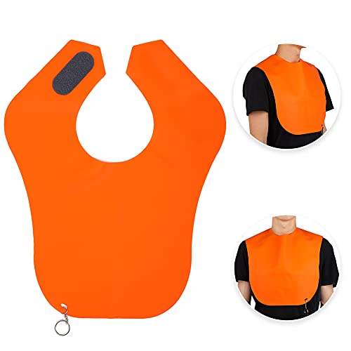 Capa de peluquería de silicona naranja para corte y tinte miniatura 4
