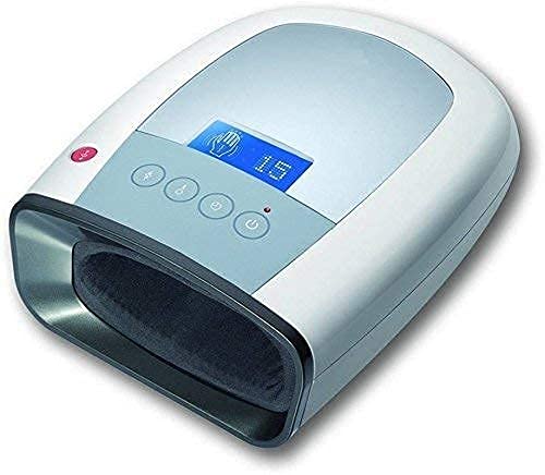 Breo Electric Hand Massager Palm Finger Acupoint Massage Portable Hand Care Therapy Relax Machine with Air Pressure and Heat Compression