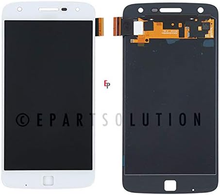 LCD Display Touch Screen Digitizer Assembly Replacement for OLED Motorola Moto Z Play XT1635-02 | Droid XT1635-01 USA (White)
