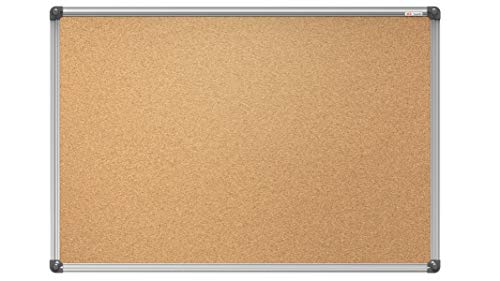 ALLboards Prikbord met aluminium Omlijsting 90x60cm Kurk Prikbord Kurk muur Kurken Oppervlak Pin Board - Image 3