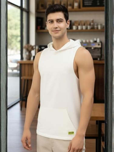 Image of Rigo Stylish Cotton Printed Vest for Men | Round Neck,Regular Fit, Sleeveless T-Shirt Vest for Men | Casual Innerwear Sando for Men & Boys - Perfect for Workouts Gym, Vacations, and Beaches