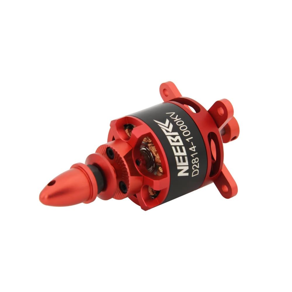 Motore Brushless Outrunner 1000KV 6mm Albero 3-4S Lipo per 12×6/11×7 Elica RC Drone Multirotore Quadcopter Fai da Te FPV Accessori per Aeromobili (1 Pezzo)