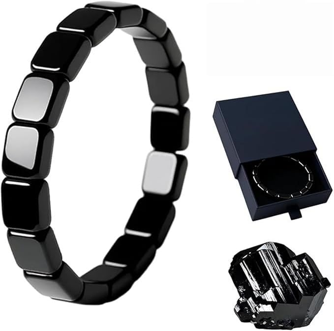 Bracelet en hématite homme SWZEC, le bijou stylé et polyvalent idéal du bureau aux soirées