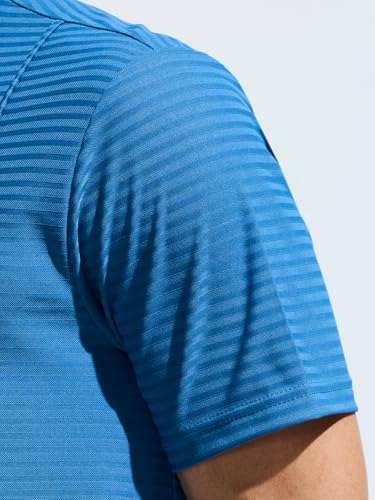 Image of Men's Pintuck T-Shirt with Multi Reflector Logo Print