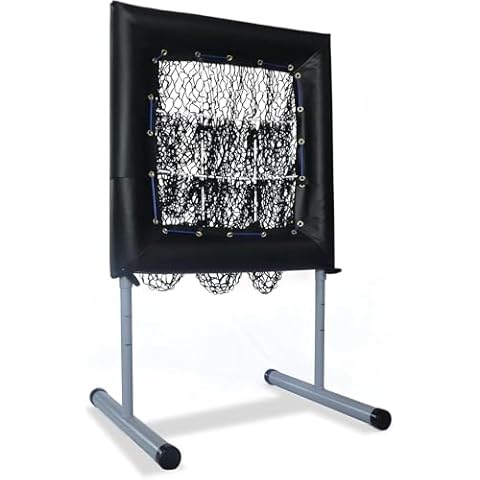 Sharellon Baseball Pitching Target Net Softball Strike Practice Net with 9 Target Pockets for Pitcher Throwing Practice Cover