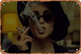 NIUMOWANG Metal Sign - Marla Singer - Fight Club Tin Poster 12 X 8 Inches