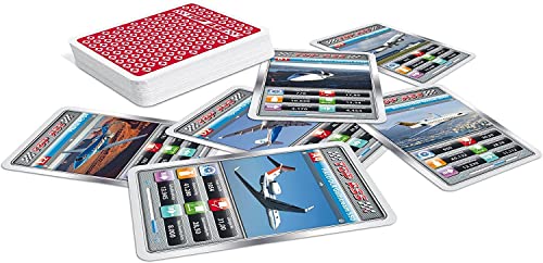 AssAltenburger 3-er Set Quartettspiele - Quartett Verkehr Bestehend aus 1. Schiffe - 2. Jets- 3. Autosalon