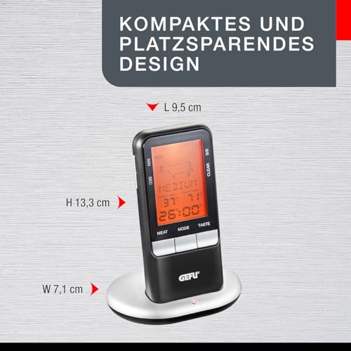 Sonde de cuisson numérique GEFU en acier inoxydable durable et robuste - 7