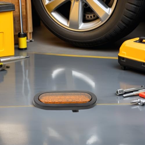 Luces estroboscópicas LED para vehículos de carga pesada y pick-up amarillo 5
