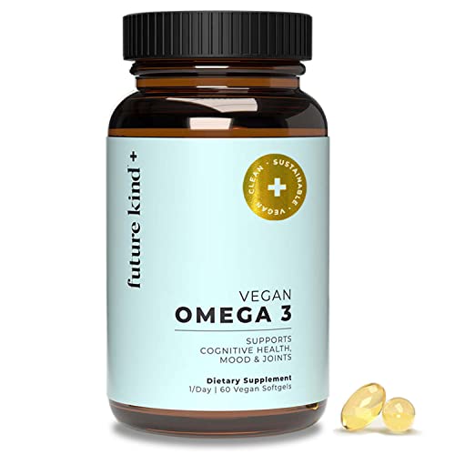 Vegan Omega 3 Supplement. Carrageenan Free. 2 Month Supply. Glass Bottle. 500mg Plant Based Algae Oil Omega 3 EPA DHA Supplement. Vegetarian Omega 3 Fatty Acids Algae Oil Omega 3 for Kids & Adults.