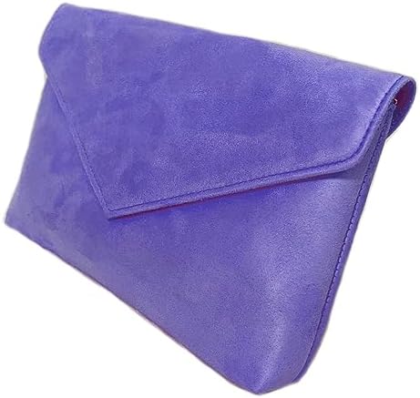 LeahWard Women's Faux Leather/Faux Suede Leather Clutch Bag Wedding Party Evening Purse Handbags