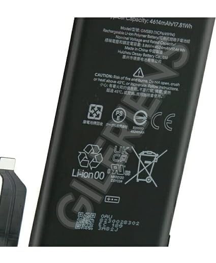 Image of Original GMSB3 Battery for Google Pixel 6 GB7N6, G9S9B16, ‎GA02900-US Battery with 1 Year Warranty**** (Q262)