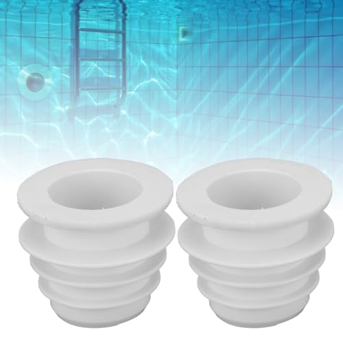 AmzHut 2Pcs Pool Skimmer Cone Adapter, Silicone Valve Cuff Replacement for W70263 K121110 - Image 4