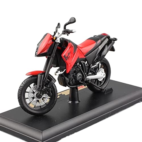 【Materiale di alta qualità】Questo modello di motocicletta pressofusa è realizzato con materiali di alta qualità. La superficie è trattata con un processo di verniciatura a forno di alta qualità e la carrozzeria è molto liscia.