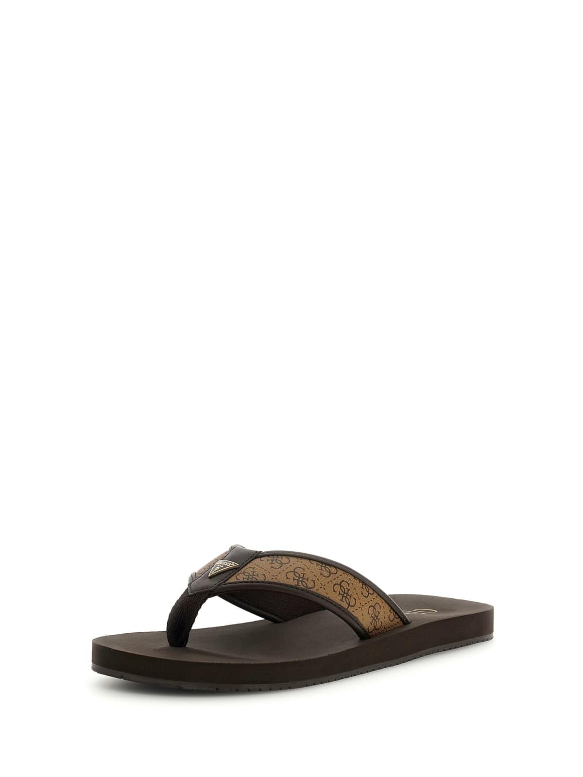 Guess Marron Flip-Flops Dingle
