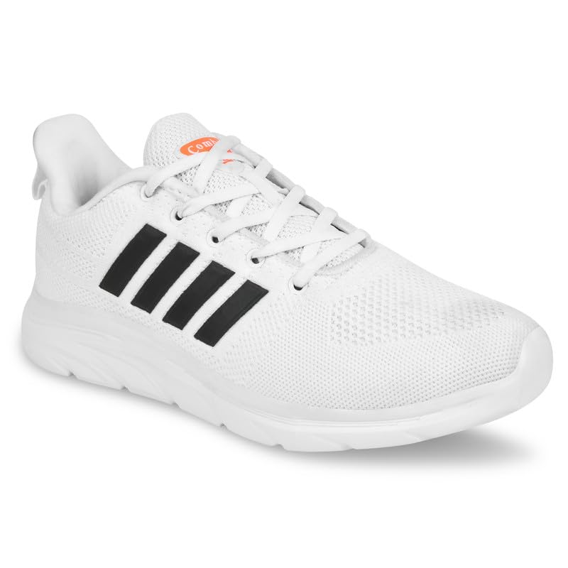 Combit Shoes White Knit Running Shoes Knitted Running Shoes With