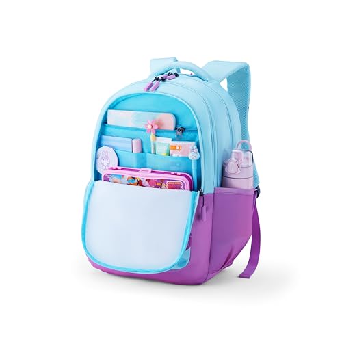 Image of American Tourister Ollie 4.0 Xl 01 G.C.Blu, Extra Large School Backpack, Age 8-12 Years, 3 Compartments,3D Glasses Inside - Atplayunique 32.5 Ltrs Capacity - Girls