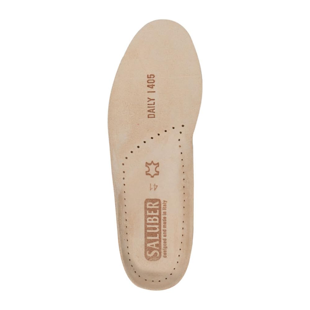 Solette Saluber Style Daily 405, ortopediche, Tecnologia Poron+ Ammortizzante, Solette Scarpe ad Azione Traspirante Antiodore, Uomo e Donna, Assorbono Shock (42)