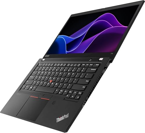 Image of Lenovo Thinkpad T14 Gen 1 Laptop, 14 inch Full HD (1920 x 1080) Display, Quad-Core i7-10510U, 16GB DDR4 RAM, 512GB SSD, Backlit Keyboard, HDMI, Windows 11 Pro (Renewed)