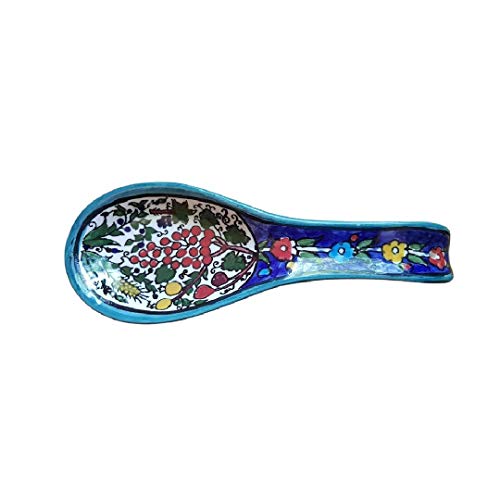 Bluenoemi Rest Spoon Ceramic Resting Cooking Spoons, Utensils, Kitchen Spoon Holder for Stove Top. Gift for Home/