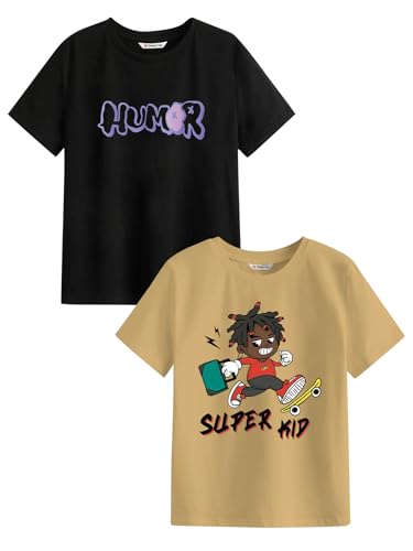Image of Dagcros Half Sleeve Round Neck Cotton Tshirt for Boys