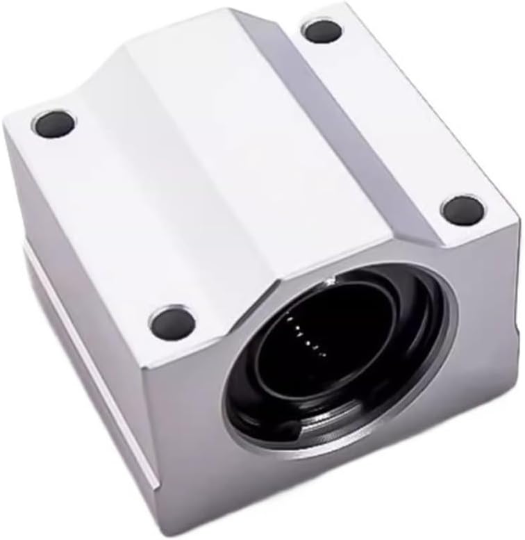 1PC P5 Linear Ball Bearing Block CNC Router SCS6/8/10/12/16/20/25/30/35/40/50/60UU/LUU Slide for 3D Printer Shaft Rod Parts(SCS40UU 40mm)