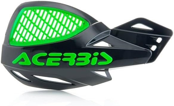 Acerbis Uniko Vented Handguards – Black/Green
