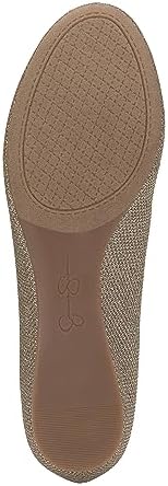 Jessica Simpson Women's Mareike Ballet Flat, Gold, 12 | Image 3