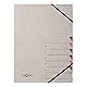 Pagna 44307-10 Ordnungsmappe 7 Fächer Easy Grey 1-7 lila