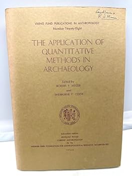 Hardcover The Application of Quantitative Methods in Archaeology [German] Book