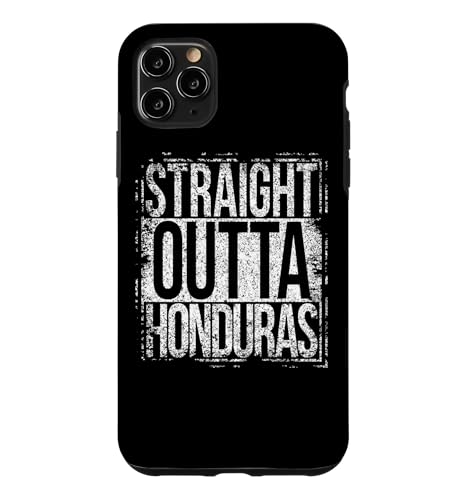 Straight Outta Honduras grungy ver �X�}�z�P�[�X iPhone 11 Pro Max �p