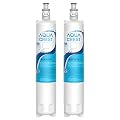 AQUA CREST RPWF Water Filter (NOT RPWFE), Replacement for GE® RPWF, AQF-FF19, RWF1063, RWF3600A, WSG-4, DWF-36, MPF15350, OPFG3-RF300, R-3600, 2 Filters