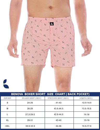 Image of Cotton Boxer Shorts for Men, Breathable, Comfortable & Lightweight (Pack of 2)