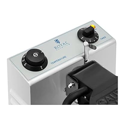 Royal Catering RCWM-1200-R1 Waffeleisen rund 1200 W Waffeleisen rund Waffelmaschine – Bild 3