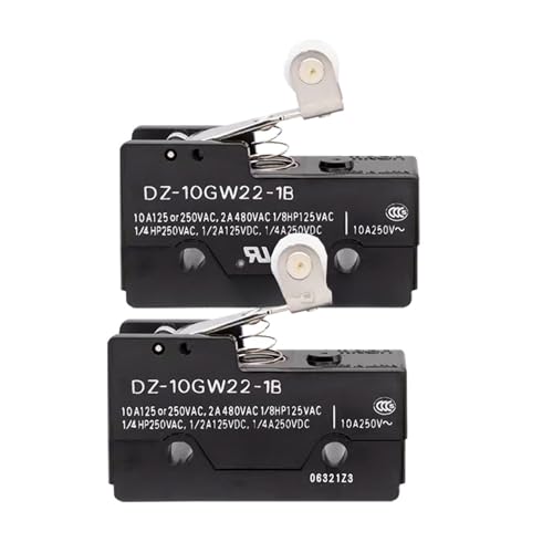 Micro-interrupteur DZ-10GW-1B de haute précision avec levier robuste pour machine